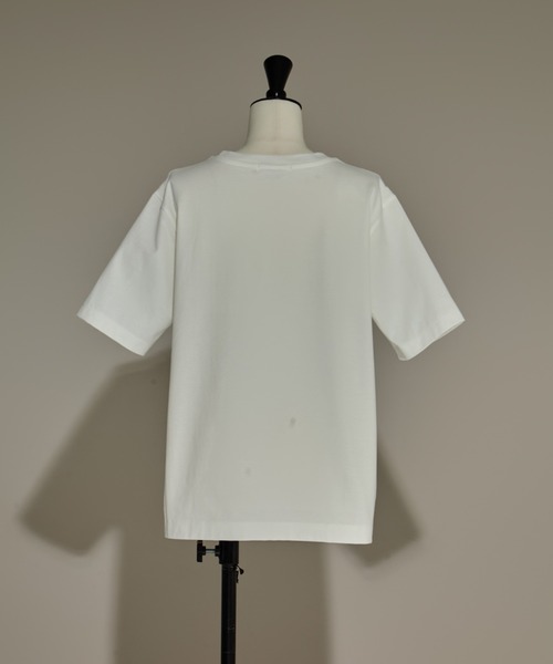 CINOH/チノ】《STUDIOUS別注》CUT OUT T-SHIRT/カットアウトT