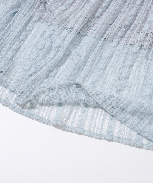 flower（フラワー）の「ピュアレースワンピース（ワンピース・レディース・ブルー/ホワイト・FREE）」の14枚目の写真