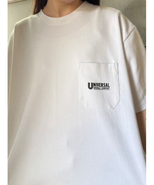 RATTLE TRAP（ラトルトラップ）の「ユニバーサルオーバーオール別注ポケットプリントTシャツ（Tシャツ/カットソー・メンズ・ブラック/ホワイト・S/LL/L/M）」の4枚目の写真