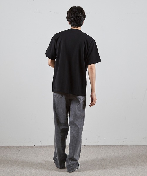 RATTLE TRAP（ラトルトラップ）の「ユニバーサルオーバーオール別注ポケットプリントTシャツ（Tシャツ/カットソー・メンズ・ブラック/ホワイト・S/LL/L/M）」の15枚目の写真