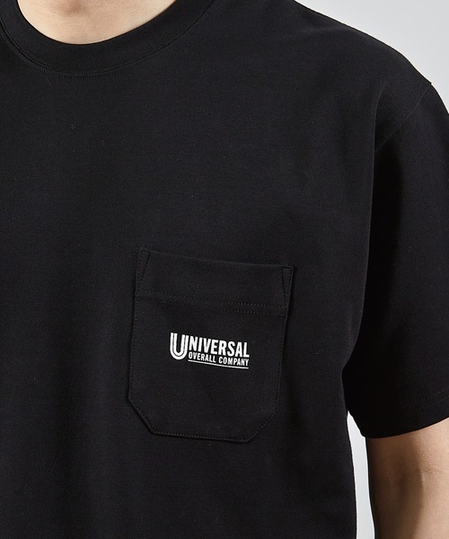 RATTLE TRAP（ラトルトラップ）の「ユニバーサルオーバーオール別注ポケットプリントTシャツ（Tシャツ/カットソー・メンズ・ブラック/ホワイト・S/LL/L/M）」の18枚目の写真
