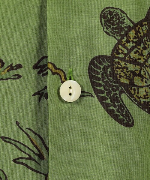 TWO PALMS(トゥーパームス)の「【別注】TWO PALMS レーヨン アロハシャツ(シャツ/ブラウス・メンズ・ネイビー/グリーン系その他/ピンク系その他2・L/M)」の12枚目の写真