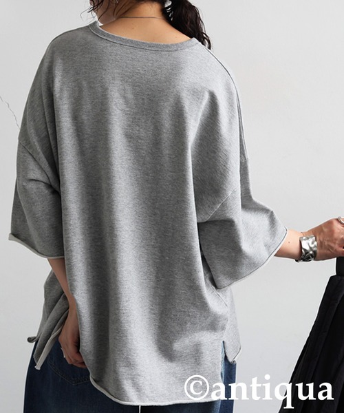 カットオフトップス（Tシャツ/カットソー）｜antiqua