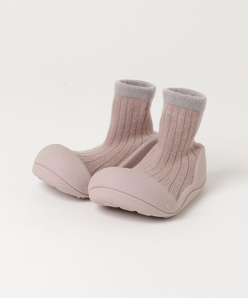Attipas(アティパス)の「ATTIPAS PALLET アティパス パレット ベビーシューズ(ベビーシューズ/ベビーソックス・キッズ・ピンク系1・5.5/6.5/3.5/4.5)」の1枚目の写真