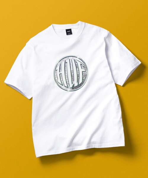 HUF ホワイト Tシャツ Lサイズ - メルカリ