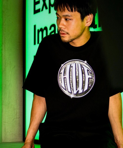 HUF : キャンプカラー半袖シャツ HUF シャツ ADMISSION RESORT SHIRT / 半袖シャツ メンズ
