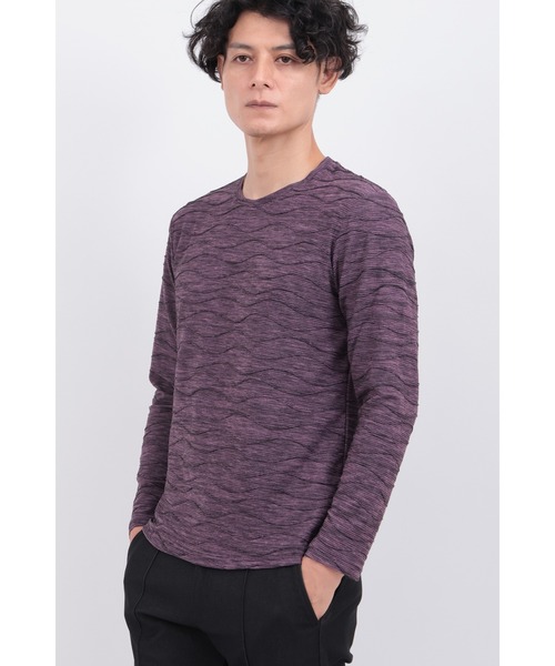 TORNADO MART（トルネードマート）の「ｳｪｰﾌﾞｽﾄｰﾑﾀｯｸﾃﾝｼﾞｸｸﾙｰ（Tシャツ/カットソー・メンズ・ブラック/ピンク/グレー・LL/L/M/XXL）」の3枚目の写真