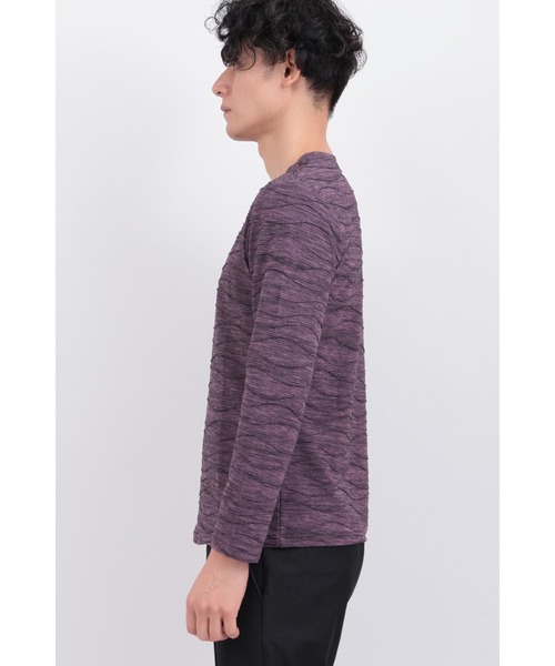 TORNADO MART（トルネードマート）の「ｳｪｰﾌﾞｽﾄｰﾑﾀｯｸﾃﾝｼﾞｸｸﾙｰ（Tシャツ/カットソー・メンズ・ブラック/ピンク/グレー・LL/L/M/XXL）」の7枚目の写真