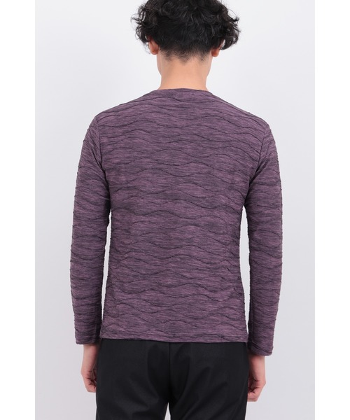 TORNADO MART（トルネードマート）の「ｳｪｰﾌﾞｽﾄｰﾑﾀｯｸﾃﾝｼﾞｸｸﾙｰ（Tシャツ/カットソー・メンズ・ブラック/ピンク/グレー・LL/L/M/XXL）」の8枚目の写真