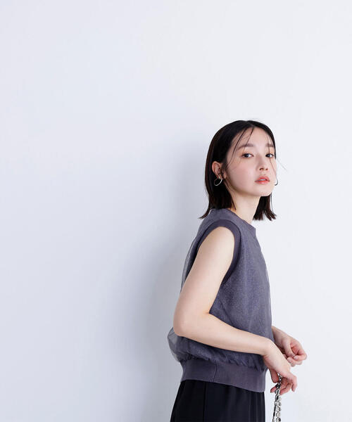 NATURAL BEAUTY BASIC チュールキャミレイヤードニット　未使用 楽天市場】【SALE／50%OFF】チュールキャミレイヤードニット
