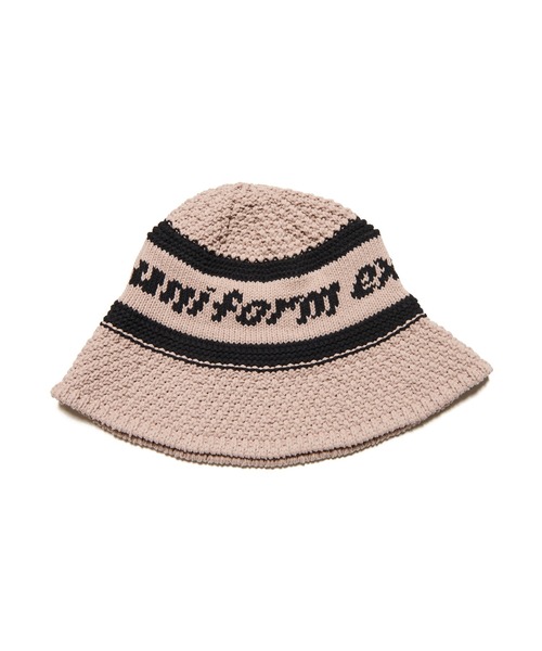 LOGO JACQUARD KNIT HAT（ハット）｜uniform experiment（ユニフォーム