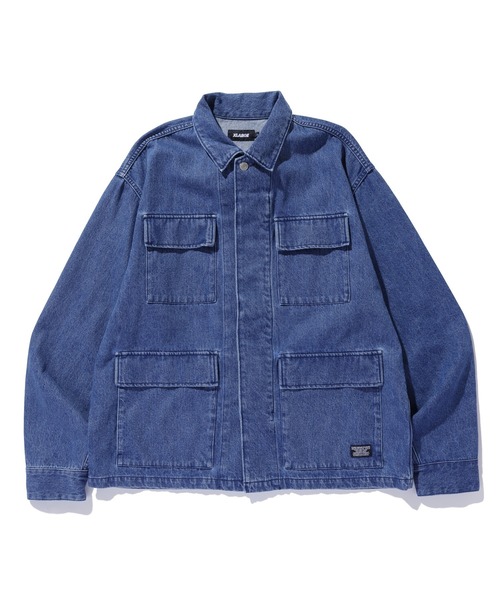 XLARGE（エクストララージ）の「MILITARY JACKET（その他アウター・メンズ・ブラック/カモフラージュ/ライトインディゴブルー・S/M/L/XL）」の15枚目の写真