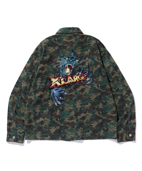 XLARGE（エクストララージ）の「MILITARY JACKET（その他アウター・メンズ・ブラック/カモフラージュ/ライトインディゴブルー・S/M/L/XL）」の12枚目の写真