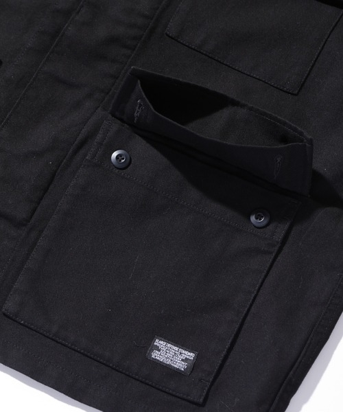 XLARGE（エクストララージ）の「MILITARY JACKET（その他アウター・メンズ・ブラック/カモフラージュ/ライトインディゴブルー・S/M/L/XL）」の6枚目の写真