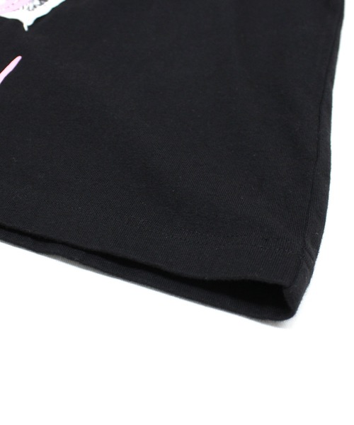 RNA（アールエヌエー）の「M2533 ビッグパッチＴ（Tシャツ/カットソー・レディース・アッシュグレー/ブラック/パープル・MEDIUM）」の6枚目の写真