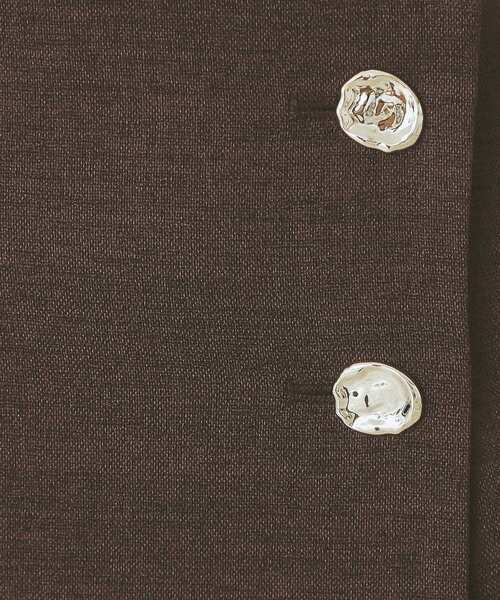 index（インデックス）の「《丈が選べる》麻調ラップタイトスカート【洗濯機洗い可/イージーアイロン】（スカート・レディース・ライトベージュ/ブラウン系その他/ネイビー・42/02/03/36/38/40）」の11枚目の写真