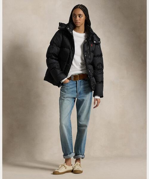 ウォーターリペラント キルテッド ダウン ジャケット（ダウン