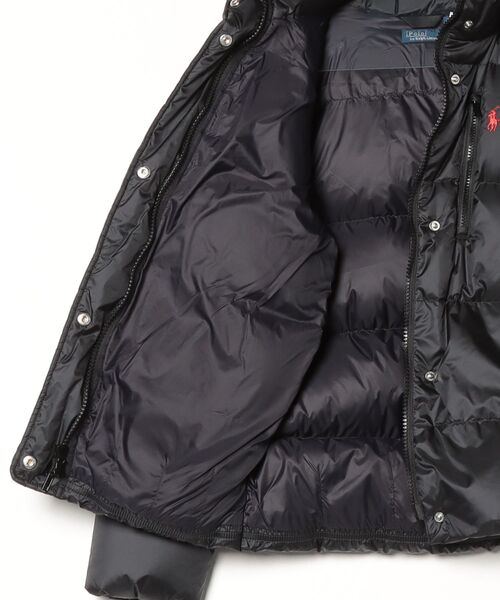 POLO RALPH LAUREN(ポロ ラルフ ローレン)の「ウォーターリペラント キルテッド ダウン ジャケット(ダウンジャケット/コート・レディース・ブラック系1・M/XXS/XS/S/L)」の4枚目の写真