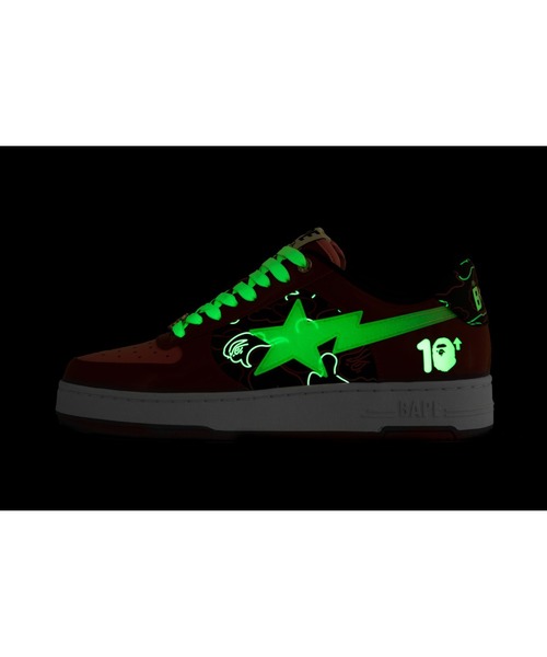 A7 エーセブン スペイン A BATHING APE® Bape Sta スニーカー | レッド | FARFETCH JP