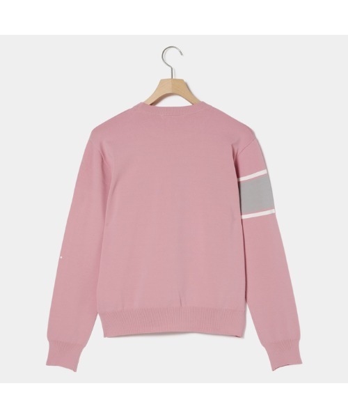 ROSASEN(ロサーセン)の「【Rosasen/GOLF】A-Line 配色ニット(ニット/セーター・レディース・ブルー系/ピンク系・40/42)」の6枚目の写真