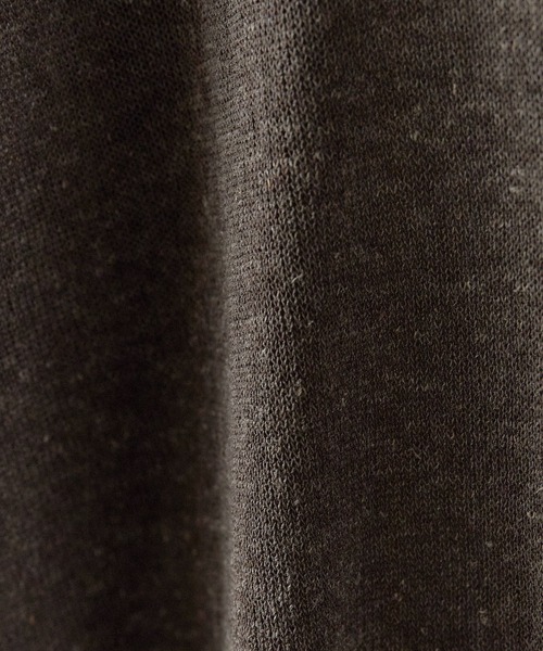 Theater code（シアターコード）の「Cut Neck Sheer Knit/カットネック シアーニット（ニット/セーター・メンズ・ホワイト/チャコール・L/M）」の6枚目の写真