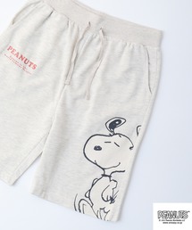 PEANUTS（ピーナッツ）の「PEANUTS プリント総柄ミニ裏毛ハーフパンツ（その他パンツ）」