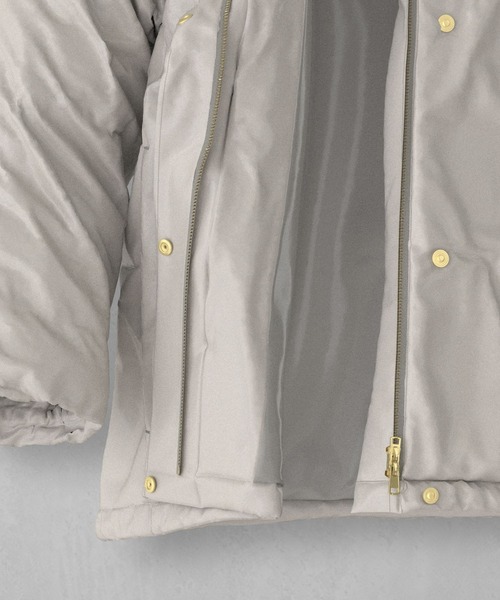 セール】エアリュクスダウンフードブルゾン/495695（ダウンジャケット