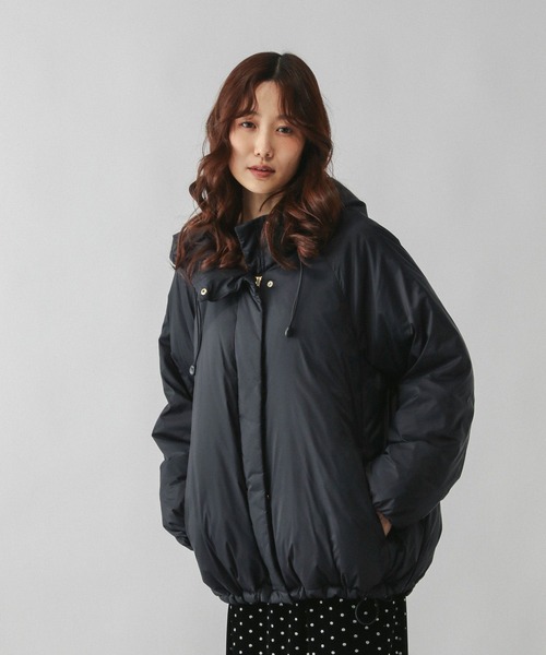 セール】エアリュクスダウンフードブルゾン/495695（ダウンジャケット