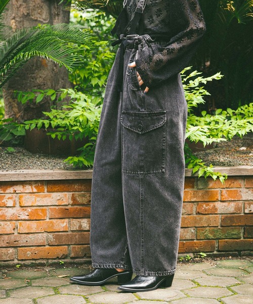 niko and（ニコアンド）の「【NKJ 2025AW】MONSTER CARGO DENIM