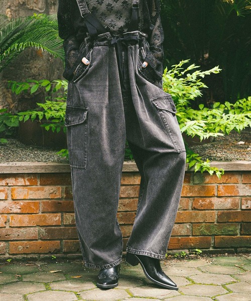 NKJ 2025AW】MONSTER CARGO DENIM（デニムパンツ）｜niko and