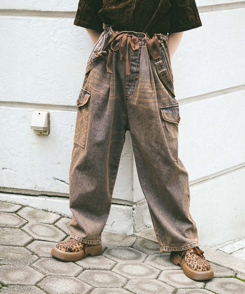 NKJ 2025AW】MONSTER CARGO DENIM（デニムパンツ）｜niko and