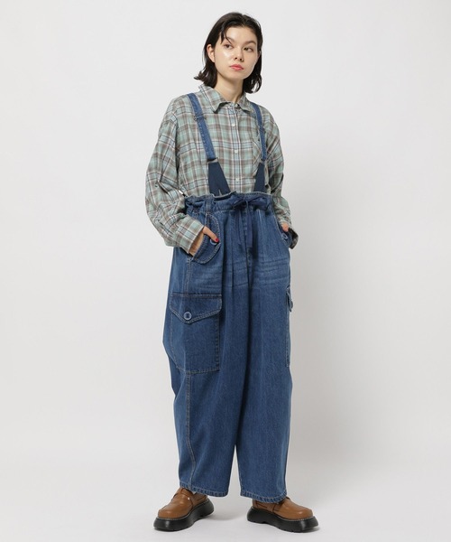 パンツ NKJ 2025AW MONSTER CARGO DENIM nikoand NKJ 2025AW】MONSTER CARGO DENIM（デニムパンツ）｜niko and