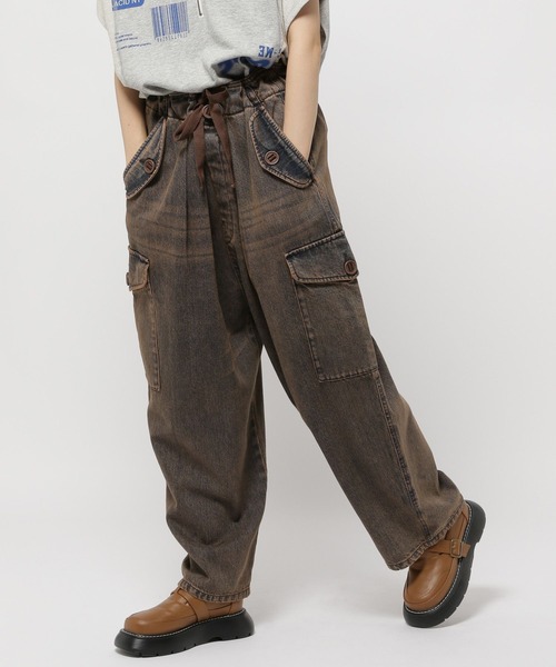 NKJ 2025AW】MONSTER CARGO DENIM（デニムパンツ）｜niko and