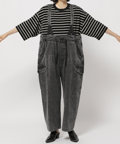 美品❣️ニコアンド　ディッキーズ❣️コラボ❣️ペインター❣️ワイド❣️パンツ❣️ブラック❣️ imgrc0084355454.jpg