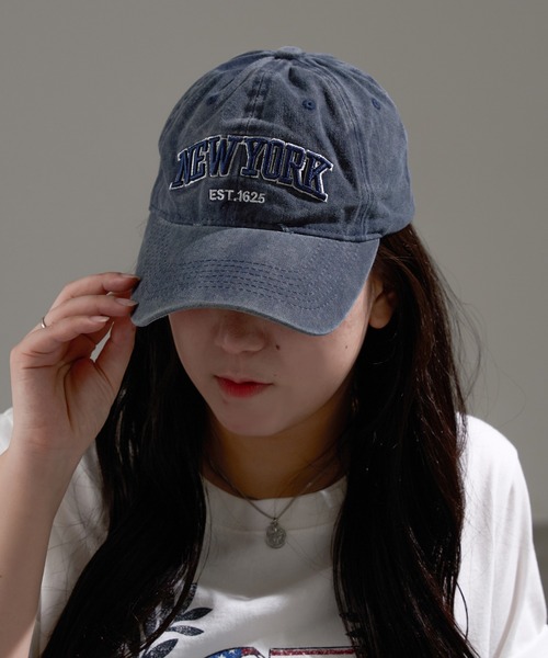 apres jour mignon（アプレジュールミニョン）の「【apresjour mignon×ARIAZ】加工ロゴキャップ（キャップ・レディース・カーキ/ネイビー/ブラウン系その他/ブラック/グレー・ONESIZE）」の13枚目の写真