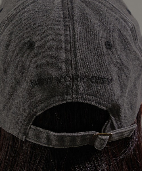 apres jour mignon（アプレジュールミニョン）の「【apresjour mignon×ARIAZ】加工ロゴキャップ（キャップ・レディース・カーキ/ネイビー/ブラウン系その他/ブラック/グレー・ONESIZE）」の6枚目の写真