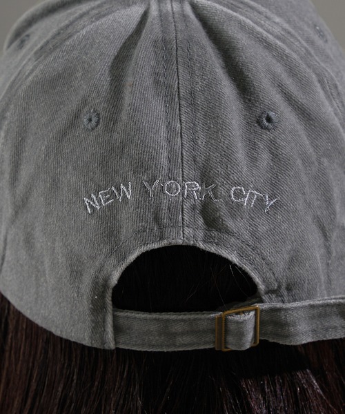 apres jour mignon（アプレジュールミニョン）の「【apresjour mignon×ARIAZ】加工ロゴキャップ（キャップ・レディース・カーキ/ネイビー/ブラウン系その他/ブラック/グレー・ONESIZE）」の7枚目の写真