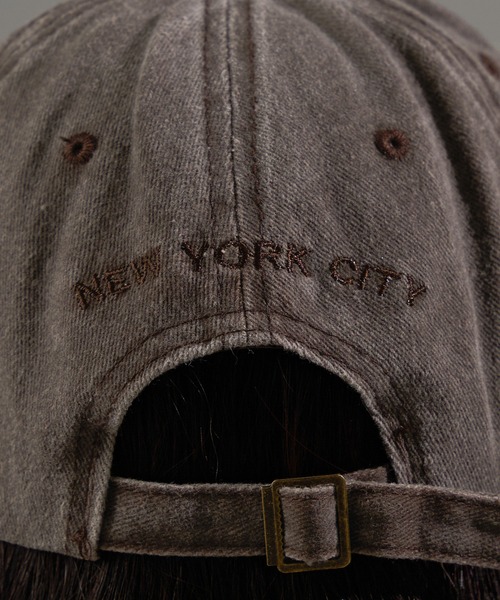 apres jour mignon（アプレジュールミニョン）の「【apresjour mignon×ARIAZ】加工ロゴキャップ（キャップ・レディース・カーキ/ネイビー/ブラウン系その他/ブラック/グレー・ONESIZE）」の8枚目の写真