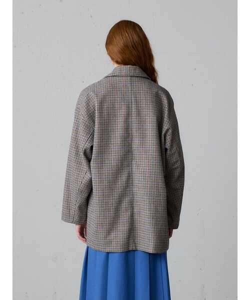 MidiUmi（ミディウミ）の「MidiUmi ステンカラーミドルコート（その他アウター・レディース・グレー/ブラック/ネイビー/ブラウン・FREE）」の12枚目の写真