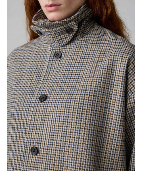 MidiUmi（ミディウミ）の「MidiUmi ステンカラーミドルコート（その他アウター・レディース・グレー/ブラック/ネイビー/ブラウン・FREE）」の13枚目の写真