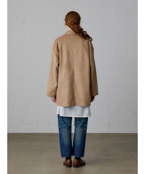 MidiUmi（ミディウミ）の「MidiUmi ステンカラーミドルコート（その他アウター・レディース・グレー/ブラック/ネイビー/ブラウン・FREE）」の17枚目の写真