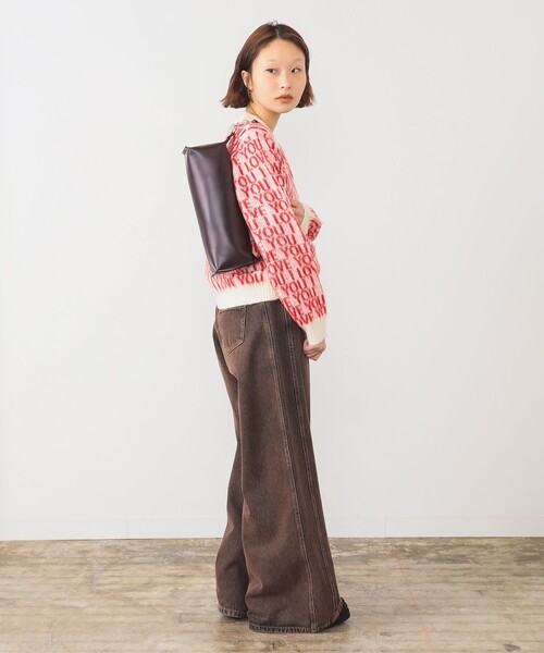 PENNEYS（ぺニーズ）の「【別注】PENNEY’S / シャギー ニット（ニット/セーター・レディース・オフホワイト/ライトブルー・ONE SIZE）」の15枚目の写真