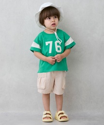 petit main（プティマイン）の「ハーフカーゴパンツ（カーゴパンツ）」