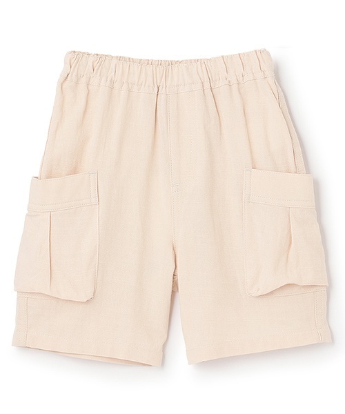 petit main（プティマイン）の「ハーフカーゴパンツ（カーゴパンツ・キッズ・モスグリーン/キナリ/ネイビー・90cm/100cm/80ｃｍ/110cm/120cm/130cm）」の12枚目の写真