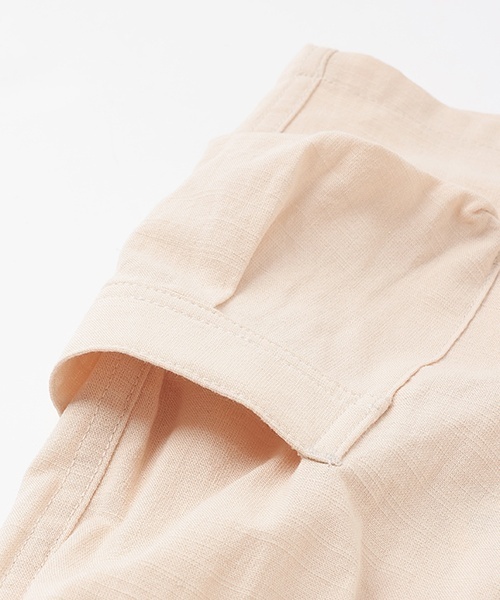 petit main（プティマイン）の「ハーフカーゴパンツ（カーゴパンツ・キッズ・モスグリーン/キナリ/ネイビー・90cm/100cm/80ｃｍ/110cm/120cm/130cm）」の16枚目の写真