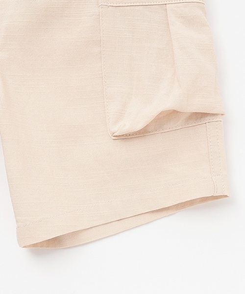 petit main（プティマイン）の「ハーフカーゴパンツ（カーゴパンツ・キッズ・モスグリーン/キナリ/ネイビー・90cm/100cm/80ｃｍ/110cm/120cm/130cm）」の17枚目の写真