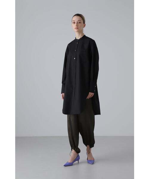 THOMAS MASON（トーマス メイソン）の「THOMAS MASON Coブロードブラウス（シャツ/ブラウス・レディース・ブラック/ブルー系その他2/ホワイト・38）」の5枚目の写真