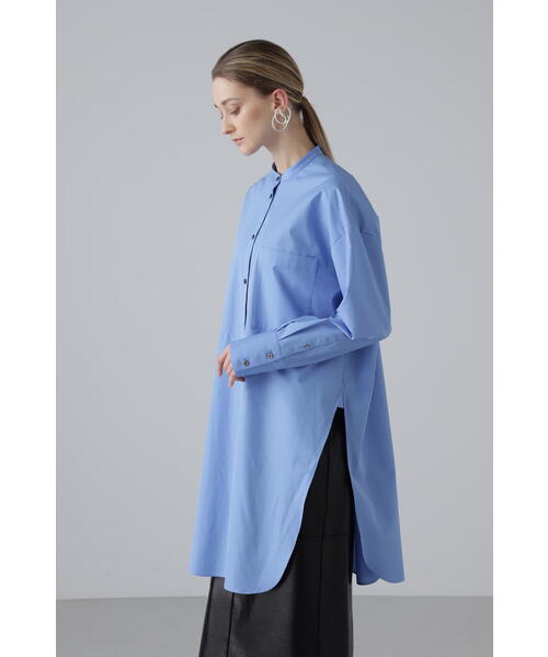 THOMAS MASON（トーマス メイソン）の「THOMAS MASON Coブロードブラウス（シャツ/ブラウス・レディース・ブラック/ブルー系その他2/ホワイト・38）」の13枚目の写真