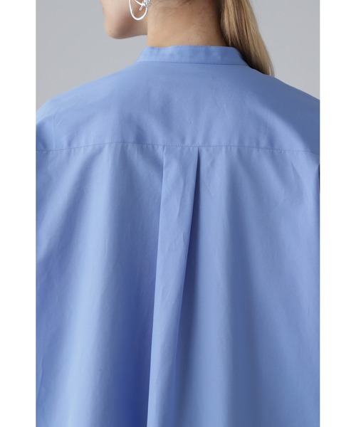 THOMAS MASON（トーマス メイソン）の「THOMAS MASON Coブロードブラウス（シャツ/ブラウス・レディース・ブラック/ブルー系その他2/ホワイト・38）」の20枚目の写真