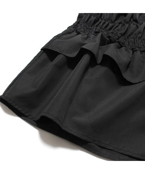 MODE ROBE（モードローブ）の「シャーリングブラウス（Tシャツ/カットソー・レディース・ブラック/ホワイト・FREE）」の13枚目の写真